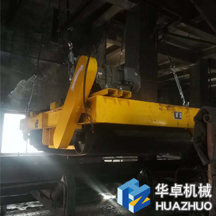 電磁自卸式除鐵器使用現場