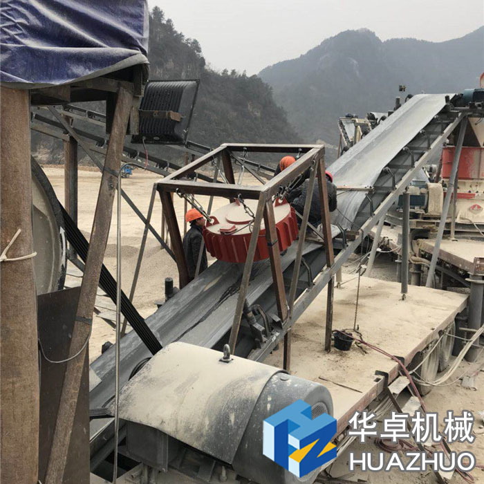 干式電磁除鐵器使用現場