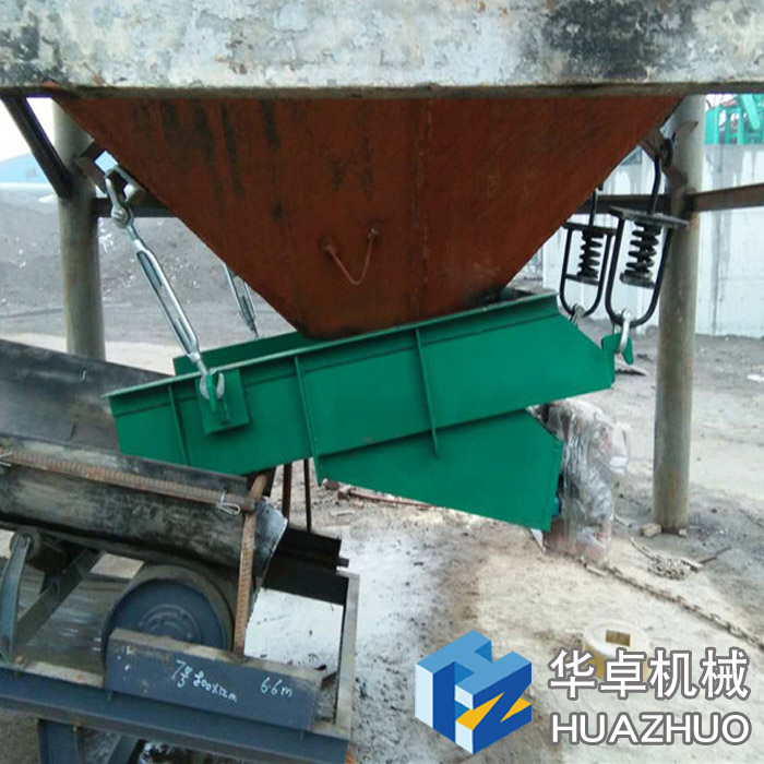 電機振動給料機使用現場