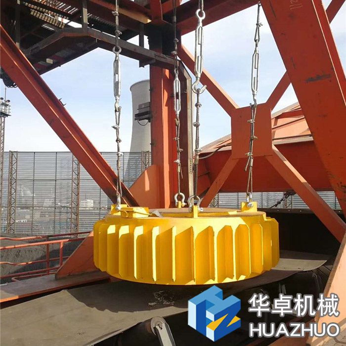 干式電磁除鐵器使用現場